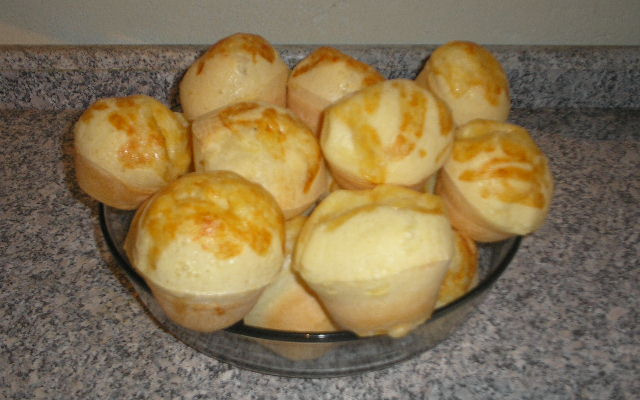 Pão de queijo de liquidificador