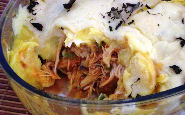 Escondidinho de Mandioquinha