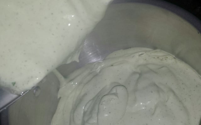 Maionese temperada de lanchonete