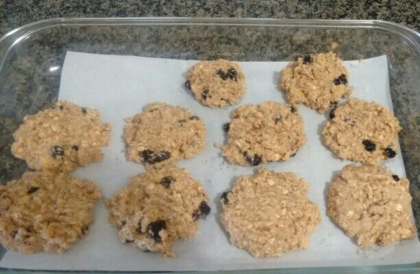 Cookie de aveia e mel