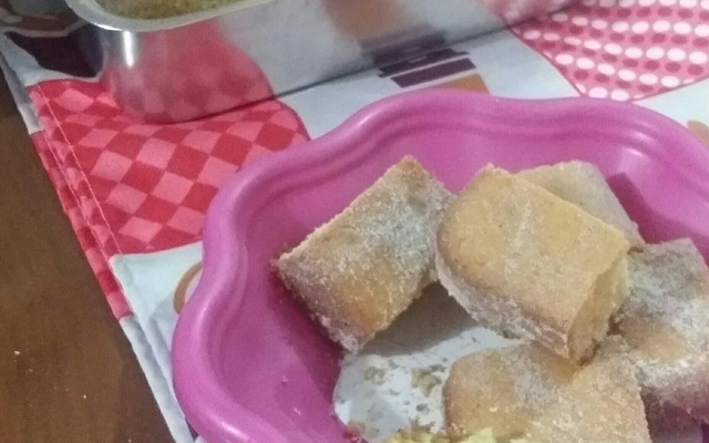 Bolo de fubá tradicional