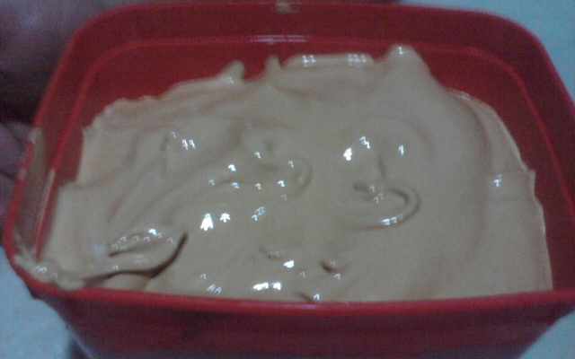 Café cappuccino cremoso de congelador