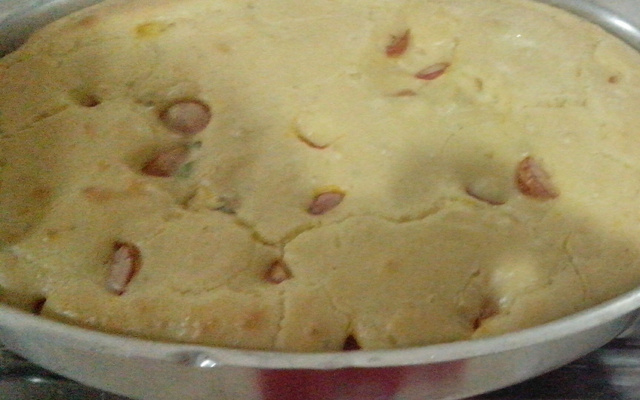 Torta deliciosa e fácil de salsicha