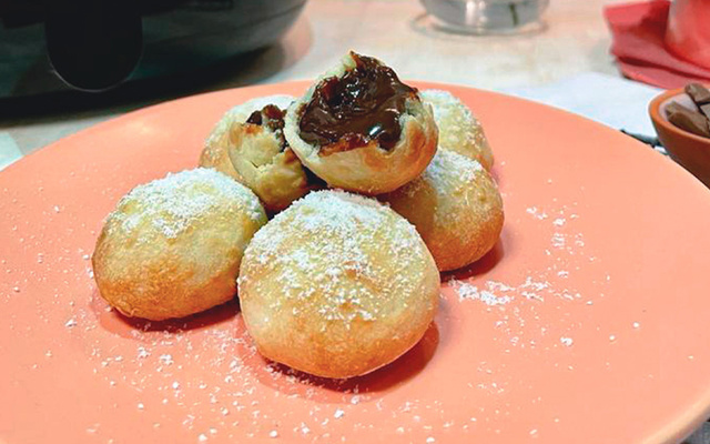 Bombinhas de chocolate