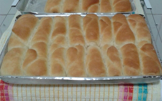 Pão caseiro de leite