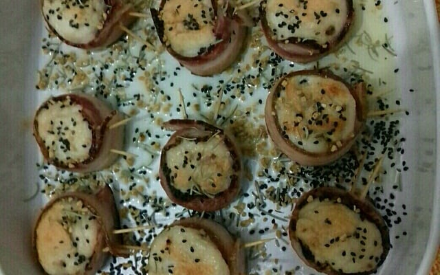 Medalhão de frango ao molho de milho