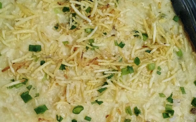 Escondidinho de arroz