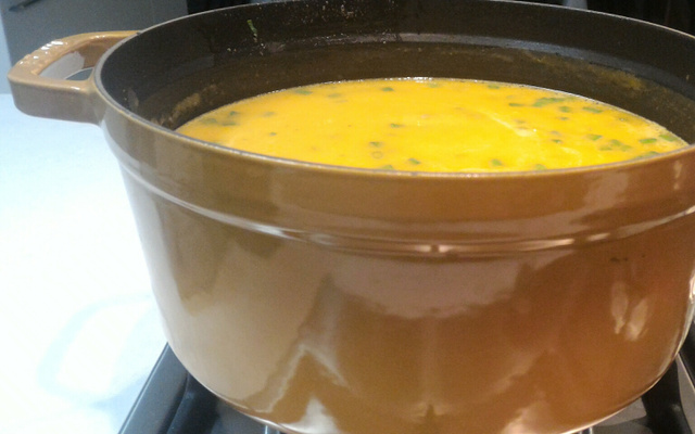 Sopa de abóbora do bruxo