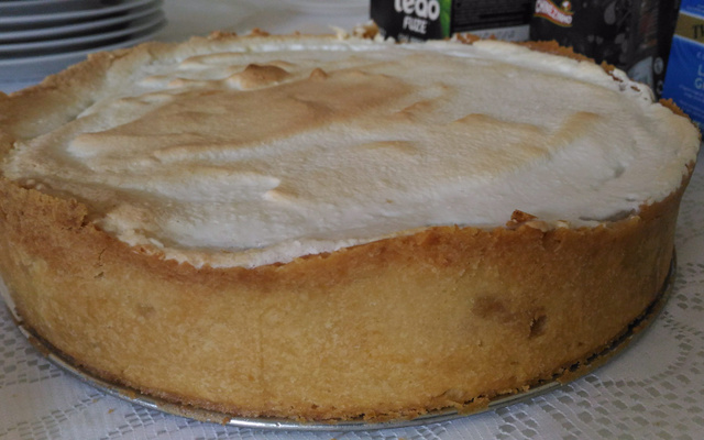 Torta de doce de banana