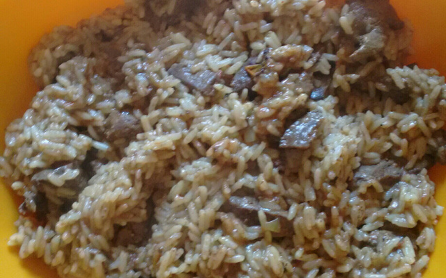 Carreteiro com fígado de boi