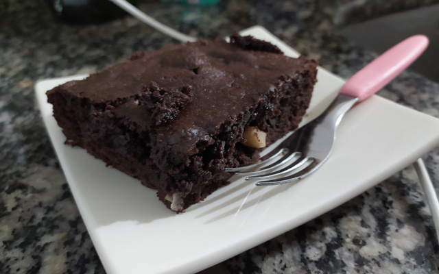 Brownie fácil de cacau