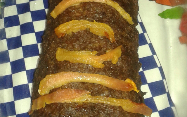 Rocambole de carne moída