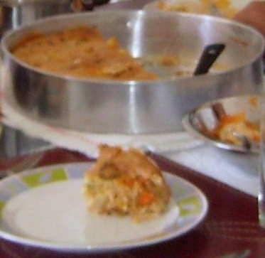 Torta salgada rápida de frango