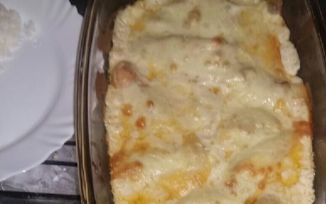 Filé de frango ao molho branco