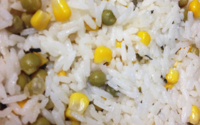 Arroz temperado à Kamila