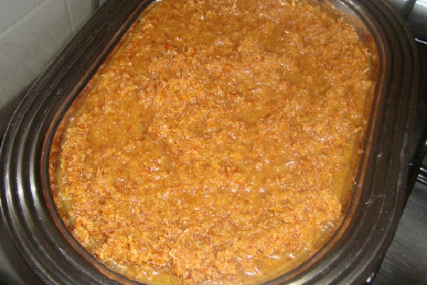 Cocada de panela de pressão