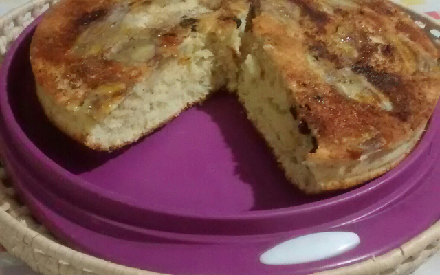 Bolo de banana fácil