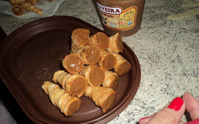 Canudinho de doce de leite