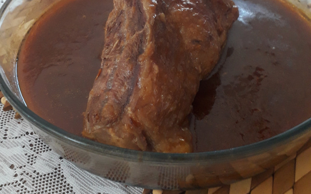 Paleta ao molho madeira