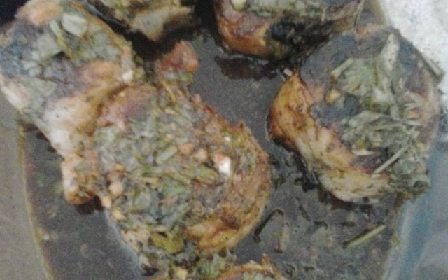 Medalhão assado de filé mignon suíno