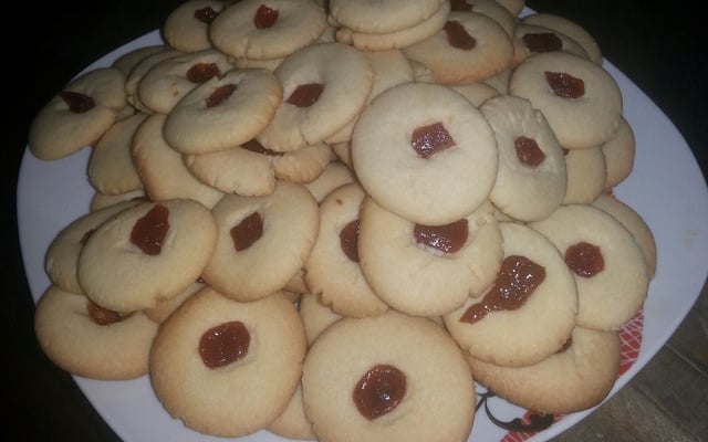 Biscoitos amanteigados