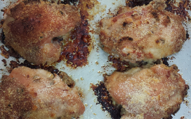 Coxa e sobrecoxa crocante