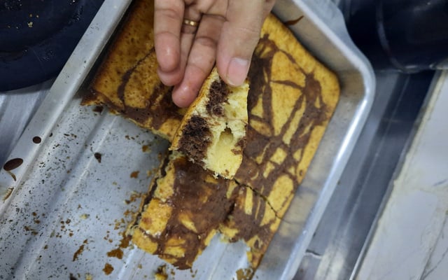 Bolo formigueiro simples (de liquidificador)