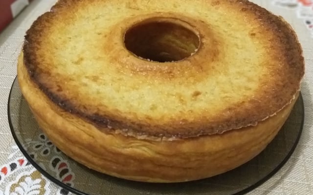 Bolo de milho cremoso (milho em lata)