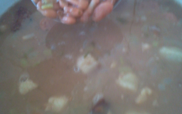 Feijão cremoso e gostoso