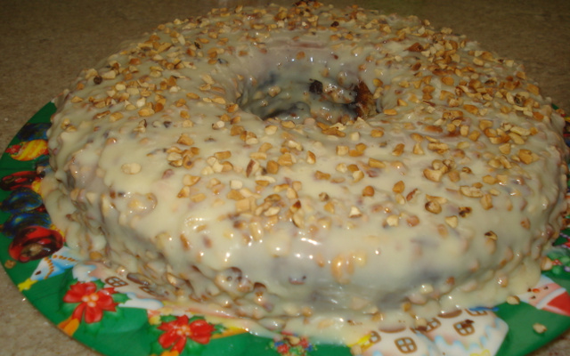 Bolo de castanha de cajú