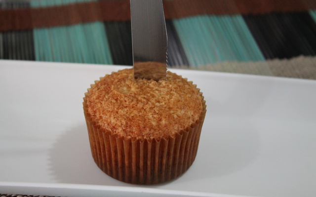 Cupcakes de baunilha