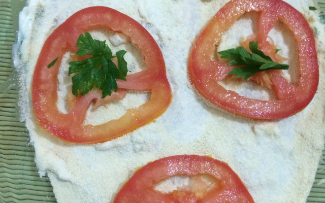 Filé de linguado ao forno