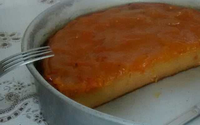 Bolo de caqui