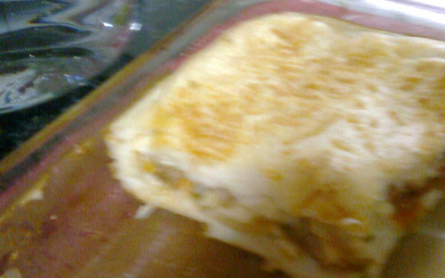 Torta de arroz e frango