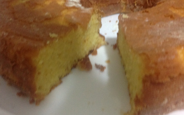 Bolo de milho sem trigo