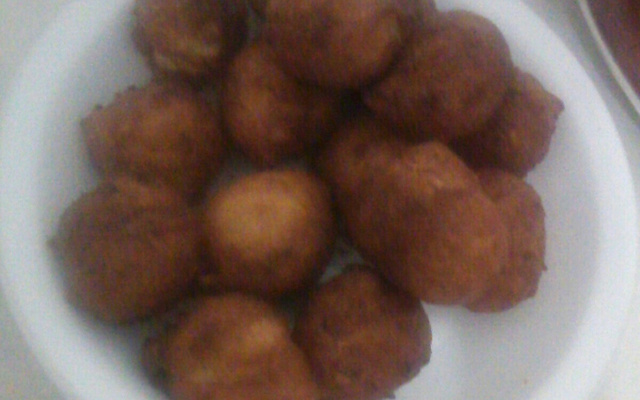Bolinho de chuva salgado diferente