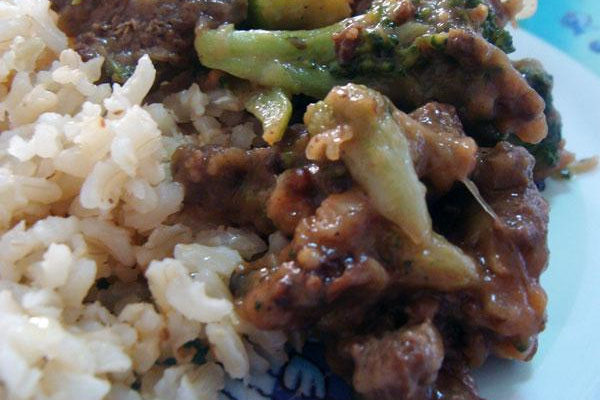 Mignon com brócolis a minha moda