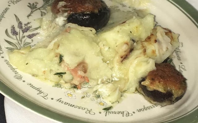 Peixe com Camarão ao Zé do Pipo