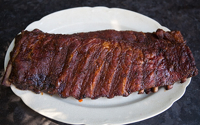 Costelinha de porco estilo Memphis