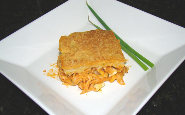 Bolo de frango delicioso