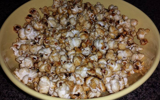 Pipoca doce caramelizada diet