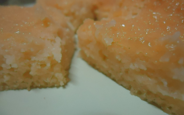 Bolo de fubá cremoso