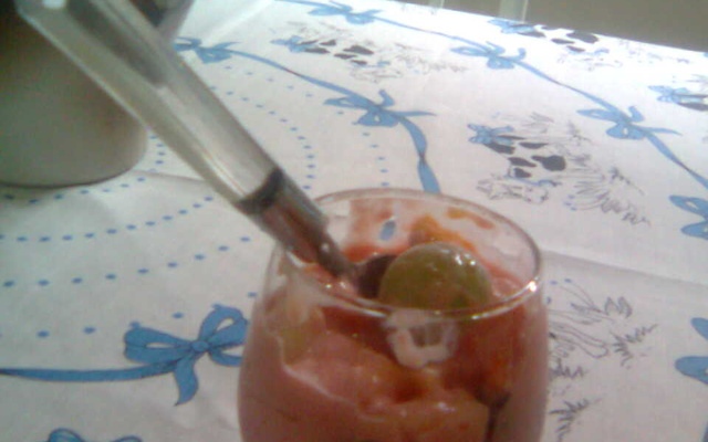 Salada de frutas com Gelatina