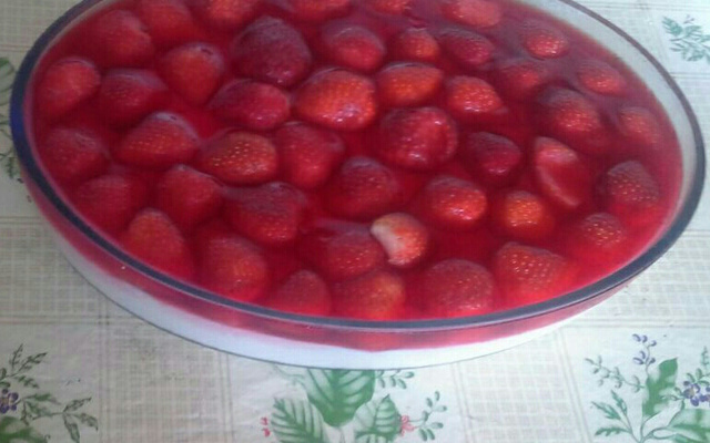 Sobremesa de morango