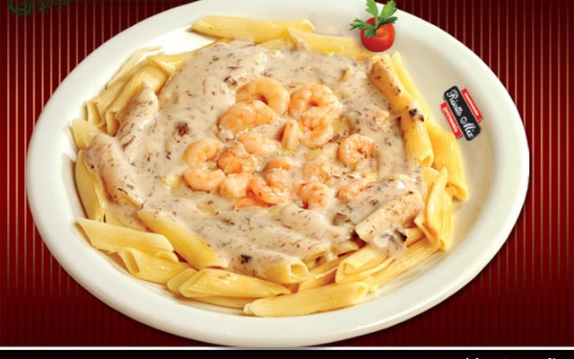 Penne ao Funghi e Camarão (receita cedida pela Risotto Mix)