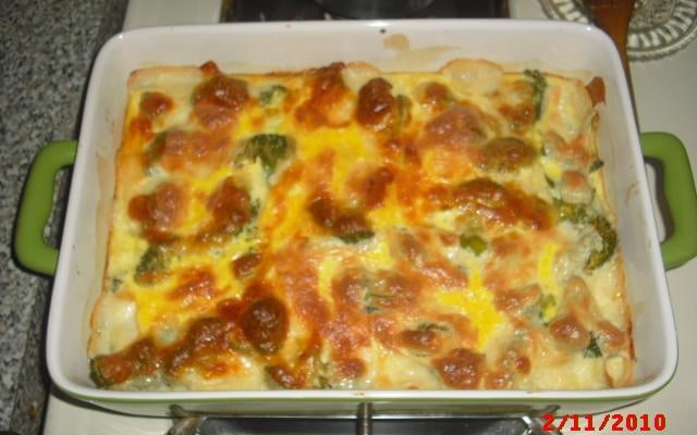 Brócolis com queijo