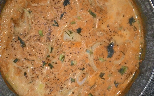 Filé de peixe cremoso