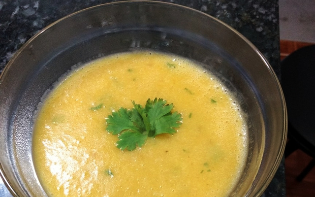 Caldo de mandioquinha