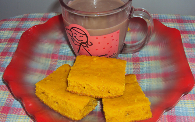 Bolo de cenoura rapidão