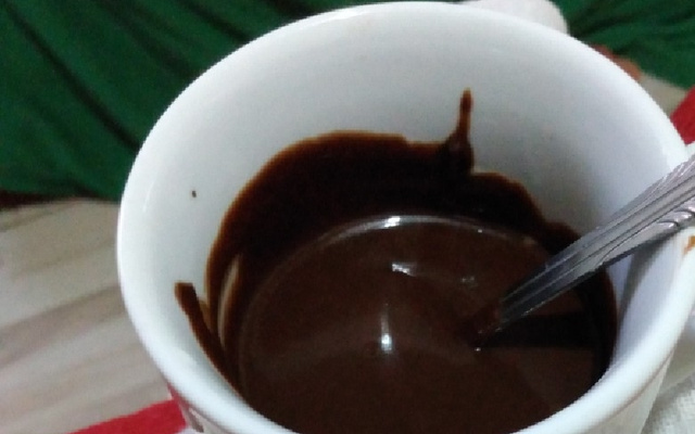 Chocolate quente simples